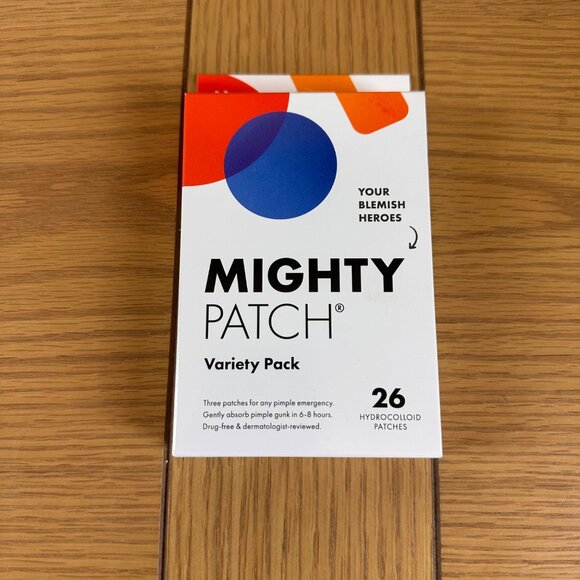 Mighty Patch 26-Count Variety Pack Hydrocolloid Acne Pimple Patches All Skin - Picture 2 of 5